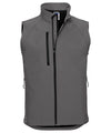 Russell J141M Softshell gilet — Titanium