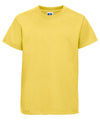 Russell J180B Kids t-shirt — Yellow