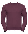 Russell J262M Set-in sleeve sweatshirt — Burgundy