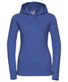 Russell J265F Women's authentic hooded sweatshirt — Bright Royal
