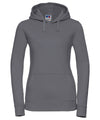 Russell J265F Women's authentic hooded sweatshirt — Convoy Grey