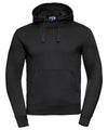 Russell J265M Authentic hooded sweatshirt — Black†