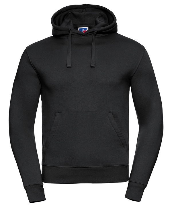 Russell J265M Authentic hooded sweatshirt — Black†