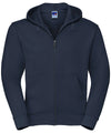 Russell J266M Authentic zipped hooded sweat — French Navy†