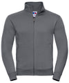 Russell J267M Authentic sweatshirt jacket — Convoy Grey