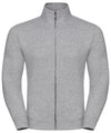 Russell J267M Authentic sweatshirt jacket — Light Oxford