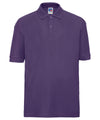 Russell J539B Kids polo shirt — Purple