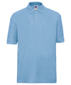 Russell J539B Kids polo shirt — Sky