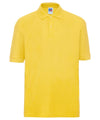 Russell J539B Kids polo shirt — Yellow