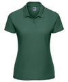 Russell J539F Women's classic polycotton polo — Bottle Green