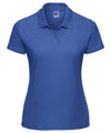 Russell J539F Women's classic polycotton polo — Bright Royal