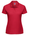 Russell J539F Women's classic polycotton polo — Classic Red
