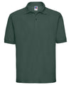 Russell J539M Classic polycotton polo — Bottle Green