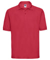 Russell J539M Classic polycotton polo — Classic Red