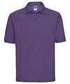 Russell J539M Classic polycotton polo — Purple