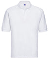 Russell J539M Classic polycotton polo — White†