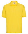 Russell J539M Classic polycotton polo — Yellow