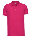 Russell J566M Stretch polo — Fuchsia