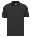 Russell J569M Classic cotton piqué polo — Black