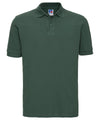 Russell J569M Classic cotton piqué polo — Bottle Green