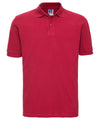 Russell J569M Classic cotton piqué polo — Classic Red