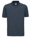 Russell J569M Classic cotton piqué polo — French Navy