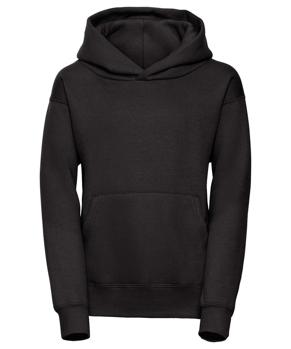 Russell J575B Kids hooded sweatshirt — Black