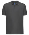Russell J577M Ultimate classic cotton polo — Titanium