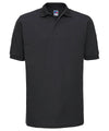 Russell J599M Hard-wearing 60°C wash polo — Black