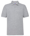 Russell J599M Hard-wearing 60°C wash polo — Light Oxford