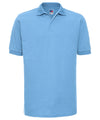 Russell J599M Hard-wearing 60°C wash polo — Sky