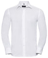 Russell J922M Long sleeve easycare tailored Oxford shirt — White