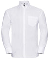 Russell J956M Long sleeve ultimate non-iron shirt — White