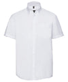 Russell J957M Short sleeve ultimate non-iron shirt — White