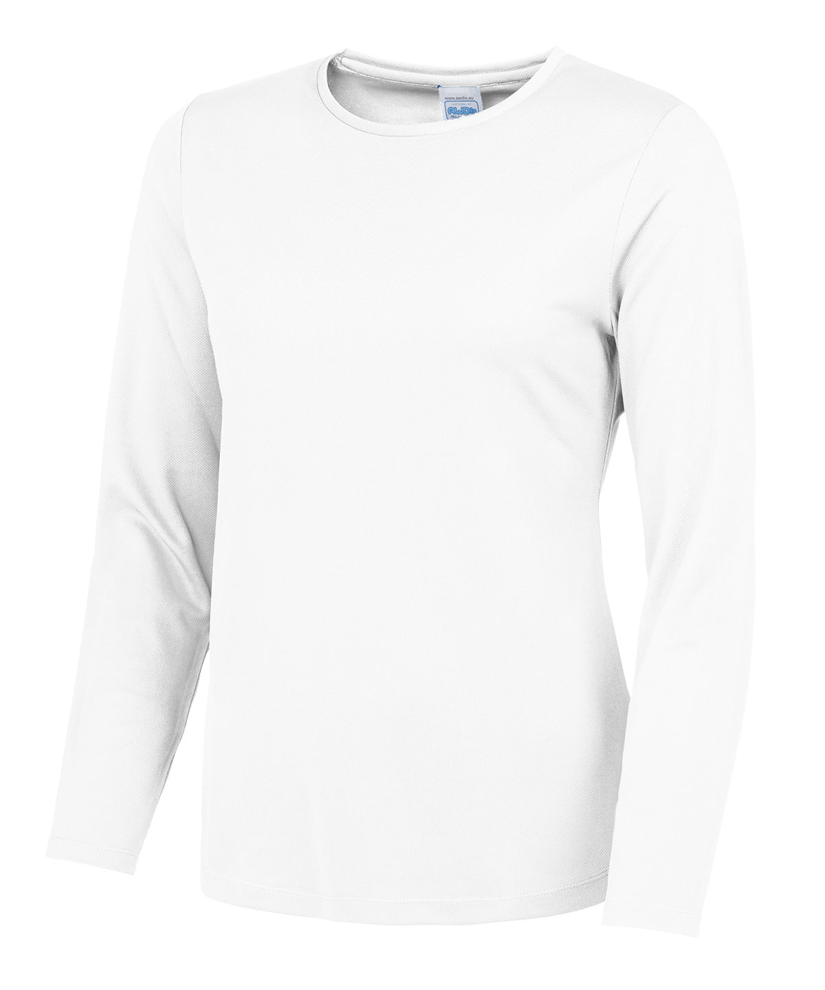 AWDis JC012 Women's long sleeve cool T - Arctic White
