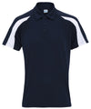 AWDis JC043 Contrast cool polo - French Navy/Arctic White
