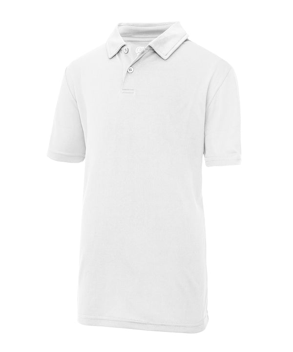 AWDis JC40J Kids cool polo - Arctic White