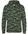 AWDis JH014 Camo hoodie - Green Camo