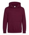 AWDis JH01J Kids hoodie - Burgundy