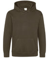 AWDis JH01J Kids hoodie - Olive Green
