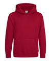 AWDis JH01J Kids hoodie - Red Hot Chilli