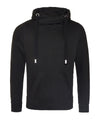 AWDis JH021 Cross neck hoodie - Jet Black