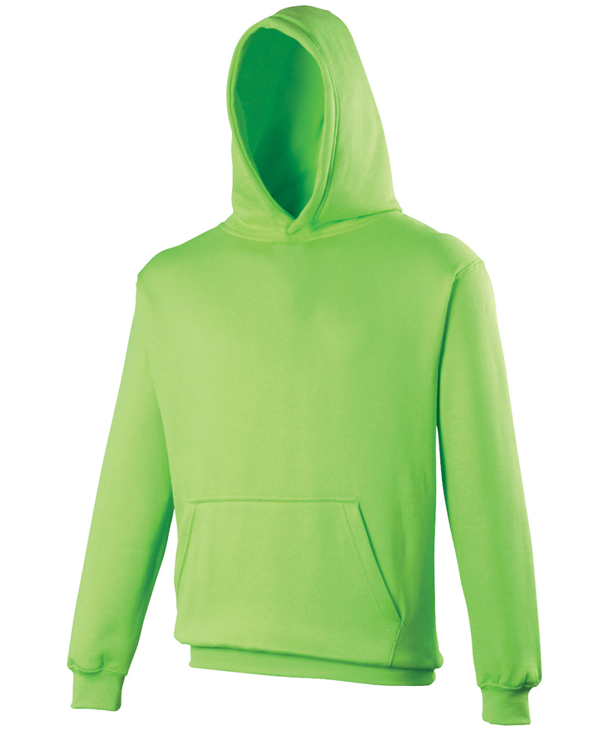 AWDis JH04J Kids electric hoodie - Electric Green