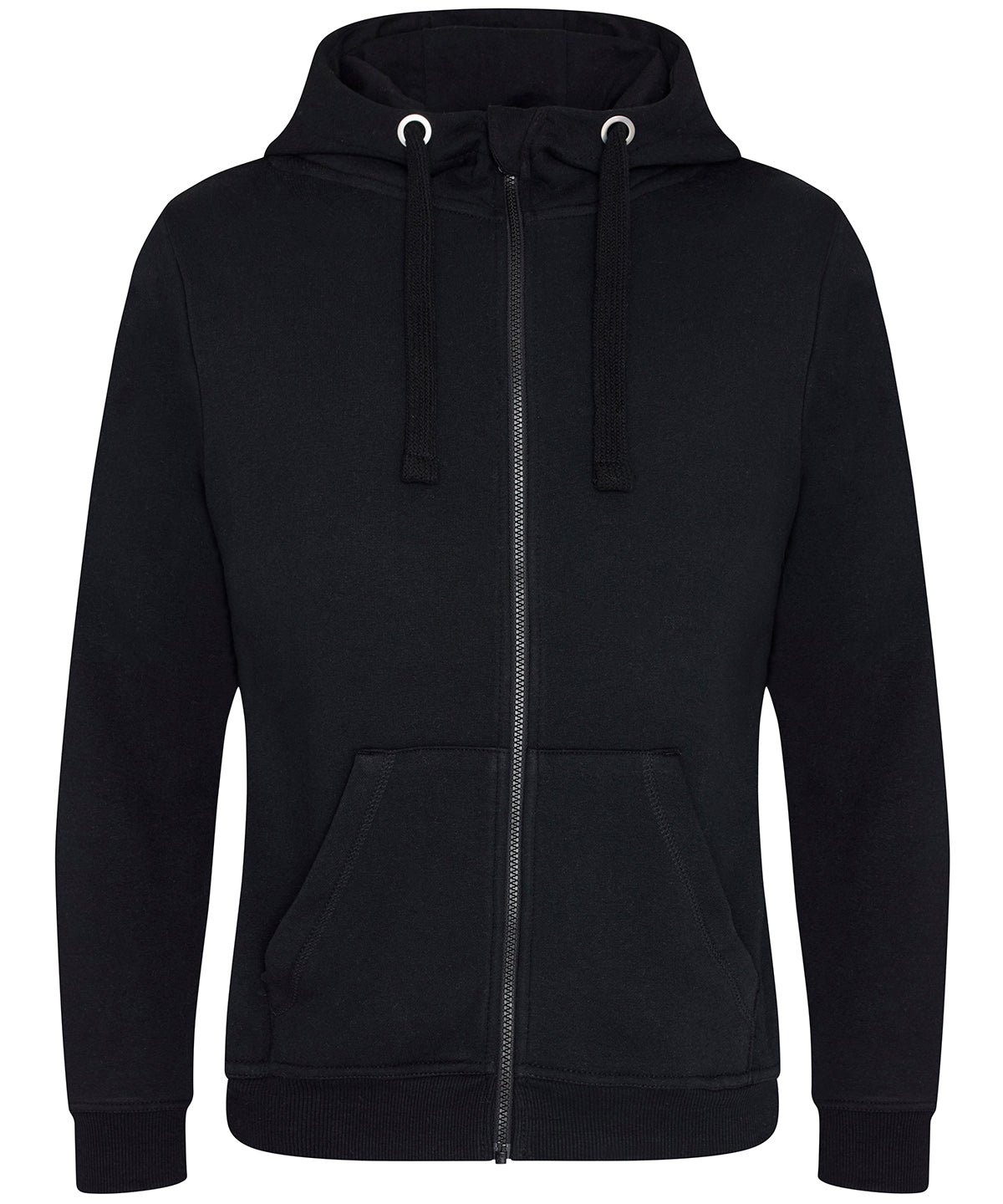 AWDis JH150 Heavyweight zoodie - Jet Black