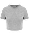 AWDis JT006 Women's triblend cropped T - Heather Grey