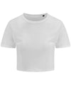 AWDis JT006 Women's triblend cropped T - Solid White