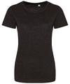 AWDis JT01F Women's triblend T - Heather Black