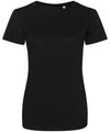 AWDis JT01F Women's triblend T - Solid Black*