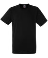 Fruit of the Loom SS008 Heavy cotton T — Black