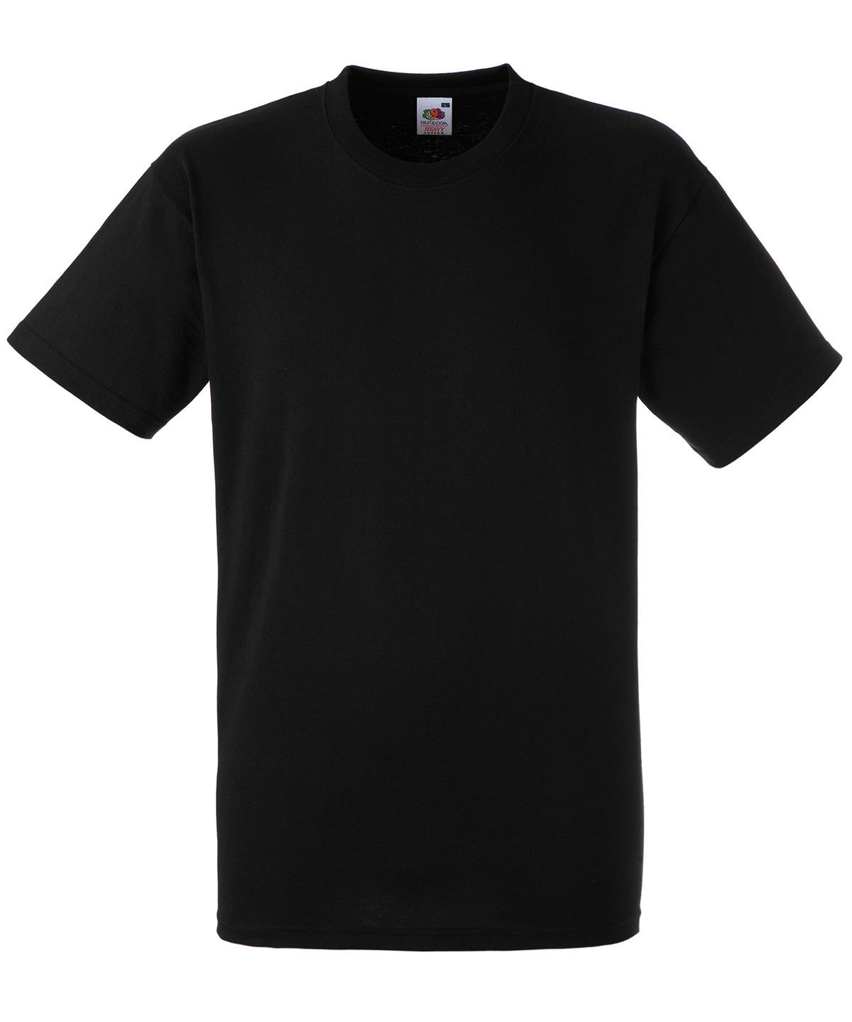 Fruit of the Loom SS008 Heavy cotton T — Black
